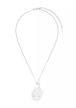 Y/Project finger motif-pendant necklace - Neutrals