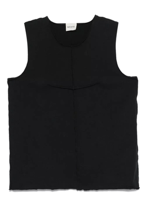 KHAITE organic cotton top - Black