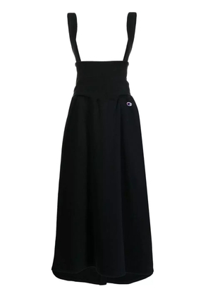 Anrealage x Champion cotton midi dress - Black