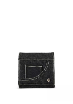 Christian Dior Pre-Owned 2001 denim tri-fold wallet - Blue