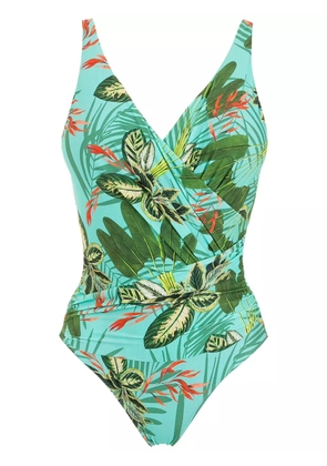 Lygia & Nanny Maisa tropical print swimsuit - Green