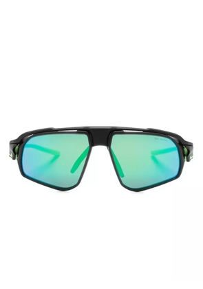 Nike Flyfree biker-style frame sunglasses - Black