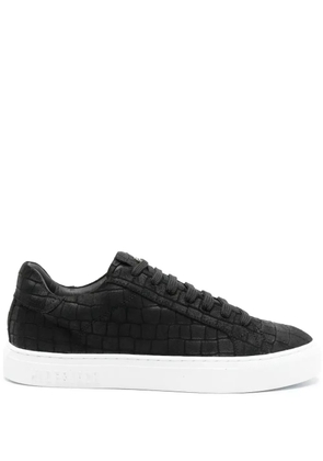 Hide&Jack Essence suede sneakers - Black