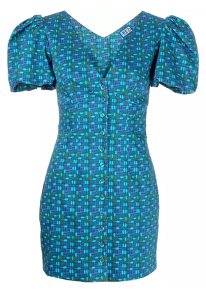 Lhd Pedra Bonita mini dress - Blue