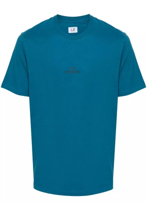 C.P. Company logo-print cotton T-shirt - Blue