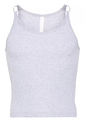 Dion Lee Wire Strap organic cotton tank top - Grey