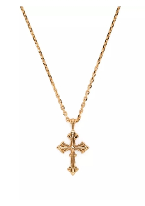 Emanuele Bicocchi cross pendant necklace - Gold