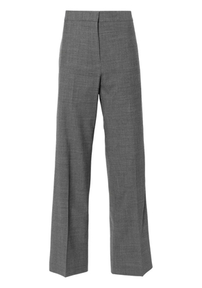 Fabiana Filippi pressed crease straight-leg trousers - Grey