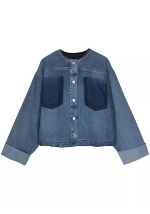 LITKOVSKA University single-breasted denim jacket - Blue