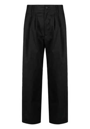 Yohji Yamamoto x New Era pleat-detail trousers - Black