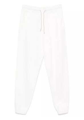 Eleventy jersey track pants - White
