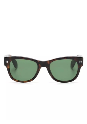 Off-White Eyewear Moab oval-frame sunglasses - Brown