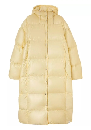 Jil Sander hooded padded parka coat - Neutrals