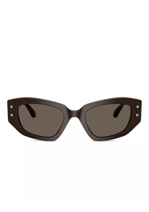 Michael Kors Le Praz geometric-frame sunglasses - Brown