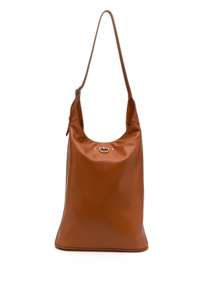 Durazzi Milano Cavalry leather tote bag - Brown