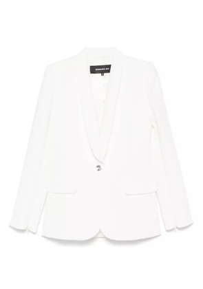 Barbara Bui zip-up sleeve blazer - White