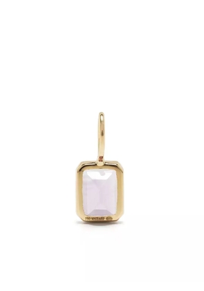 We by WHITEbIRD 18kt yellow gold Dancing Drop amethyst pendant