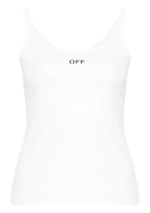 Off-White Off Stamp stretch-cotton tank top