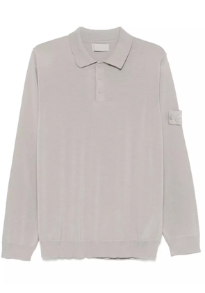 Stone Island Compass-badge polo shirt - Grey