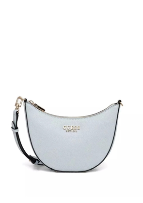 GUESS USA logo-lettering shoulder bag - Blue