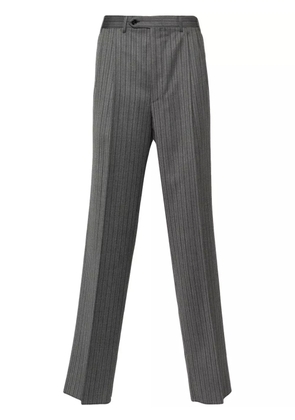 Canali pinstripe-pattern wool trousers - Grey