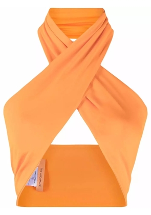 THE ANDAMANE Jasmine halterneck top - Orange