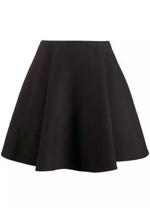 Valentino Garavani flounced crepe skirt - Black