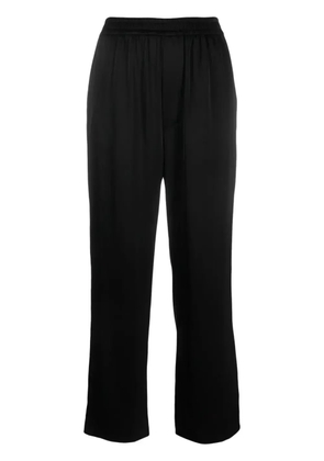 Nanushka elasticated-waist cropped trousers - Black