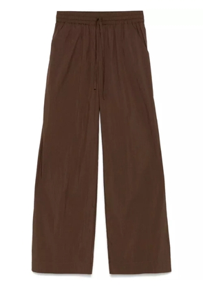 P.A.R.O.S.H. poplin trousers - Brown