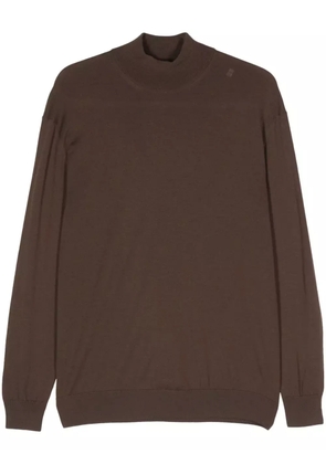 D4.0 wool sweater - Brown