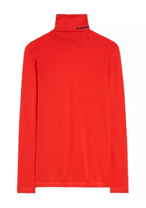 Jil Sander roll-neck T-shirt - Orange