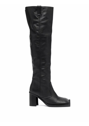 Ninamounah Howling knee-length boots - Black