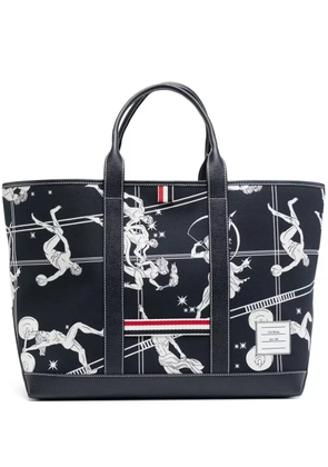 Thom Browne medium tool tote bag - Blue