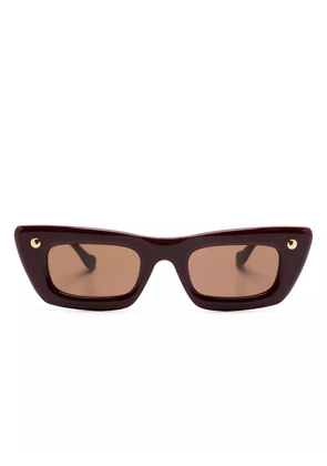 Nanushka Londyn cat-eye sunglasses - Red