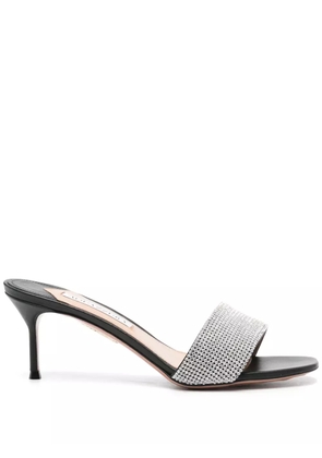 Aquazzura 65mm Wonderland crystal sandals - Black