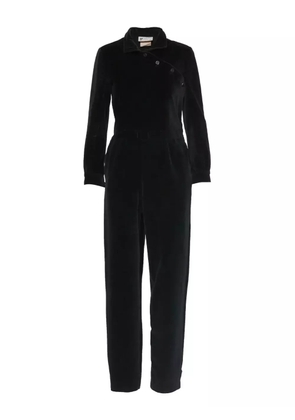 Courrèges Pre-Owned velvet jumpsuit - Black