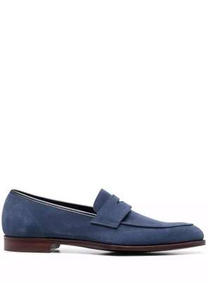 Crockett & Jones suede loafers - Blue