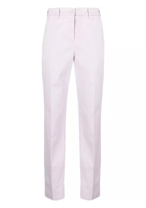 Jacob Cohën cropped lyocell-blend trousers - Purple