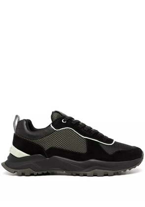 Android Homme panelled low-top sneakers - Black