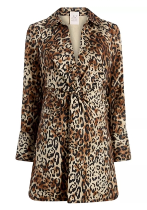 Cinq A Sept Mckenna mini dress - Brown