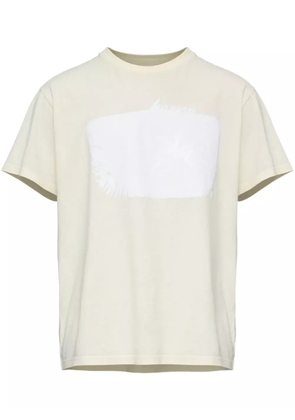 MM6 Maison Margiela printed T-shirt - Neutrals