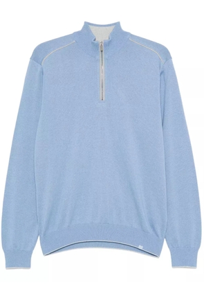 Paul & Shark half-zip polo shirt - Blue