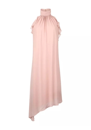 LIU JO ruffled halterneck dress - Pink