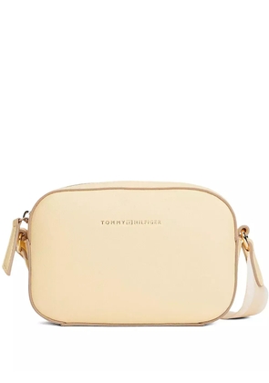 Tommy Hilfiger embossed-logo cross body bag - Neutrals