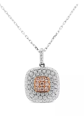HYT Jewelry 18k white gold diamond necklace