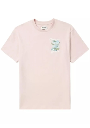 Musium Div. graphic-print cotton T-shirt - Pink