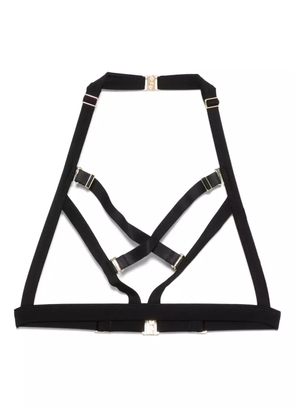 Maison Close Fatale open triangle bikini top - Black