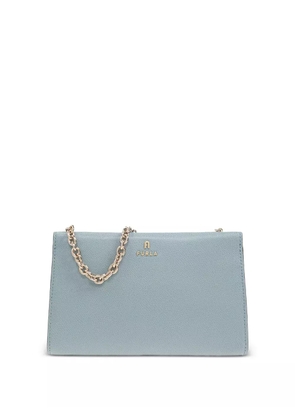Furla chain-strap leather bag - Blue
