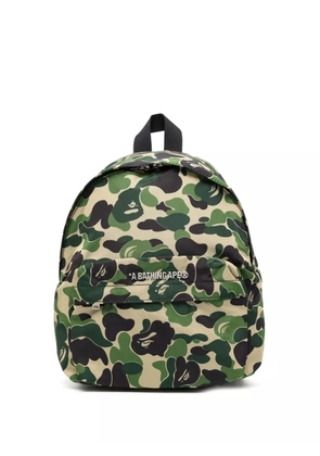 A BATHING APE® ABC Camo print small backpack - Green