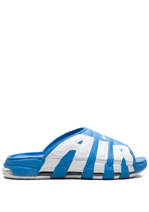 Nike Air More Uptempo 'University Blue/White' slides